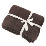 カシウエア ブランケット 無地 約132 x 177cm ウォールナット