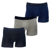 ボディワイルド コットン ボクサー 3枚組 ブラック/ネイビー/グレー M