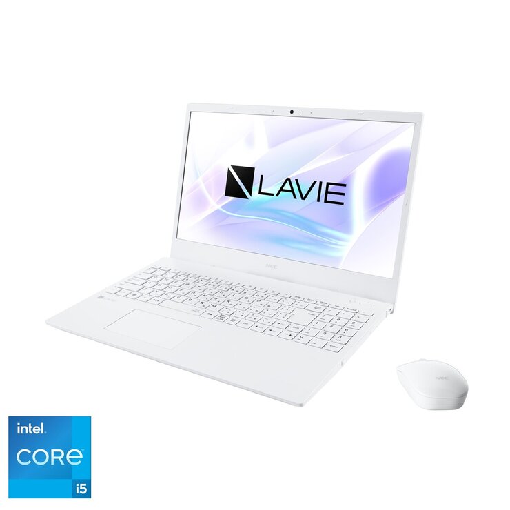 NEC ノートPC/LAVIE Smart N15マウス付き /15.6インチ/intel Core i5-1135G7/メモリ 8GB/SSD 512GB/PC-SN245ADAV-6