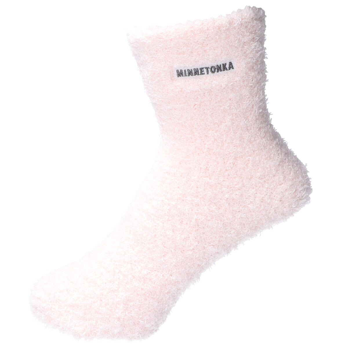 ミネトンカ ラウンジソックス 3足組 ピンク/グレー/ブルーボーダー