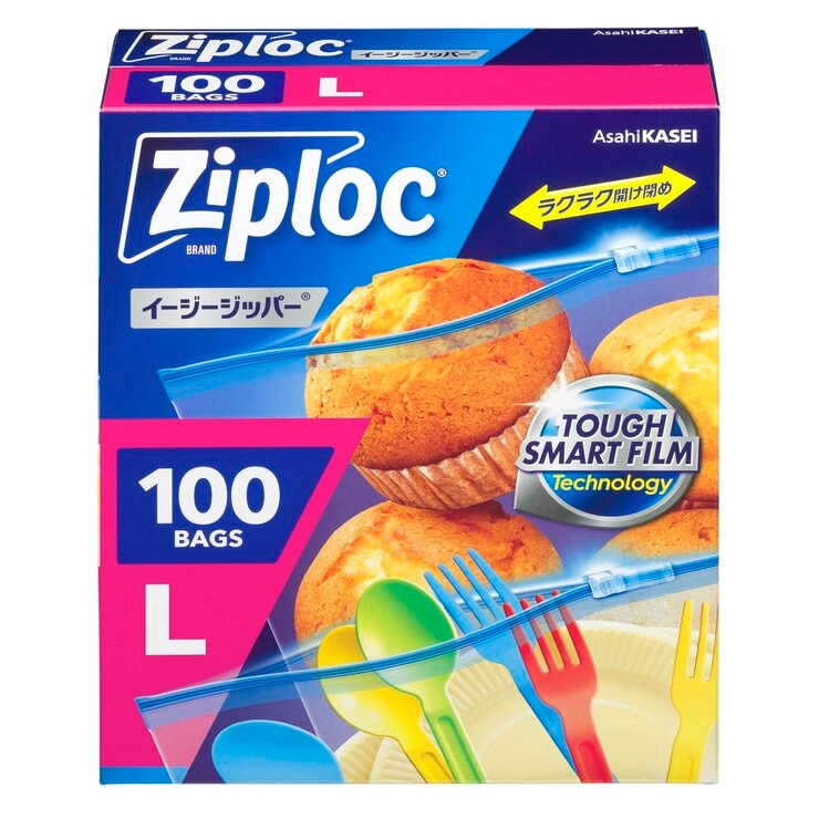 ジップロック イージージッパー Lサイズ 100枚