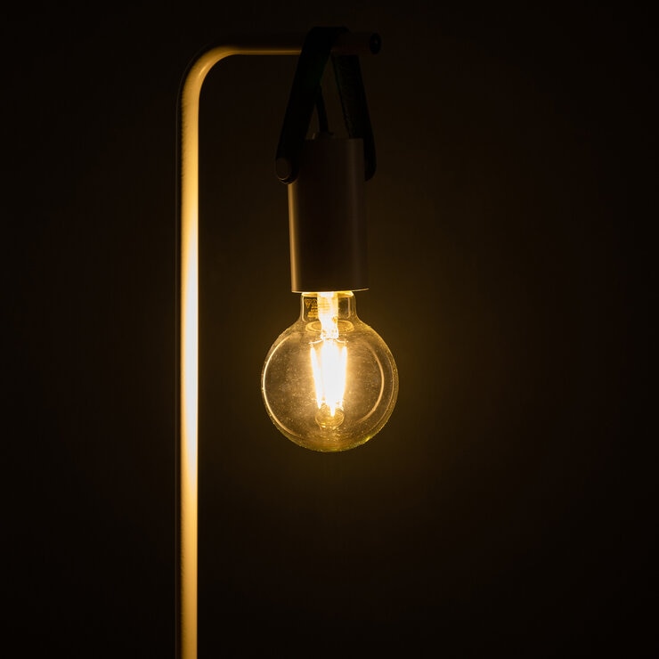 EGLO LED電球 G80 E26 電球色クリアー400ルーメン 204663J