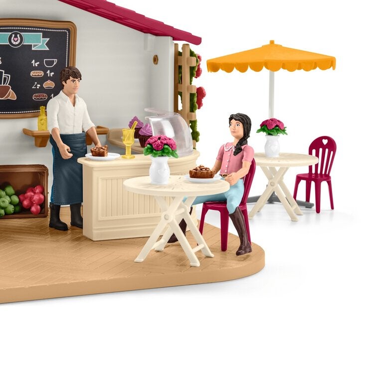 シュライヒ ホースクラブのカフェテリア