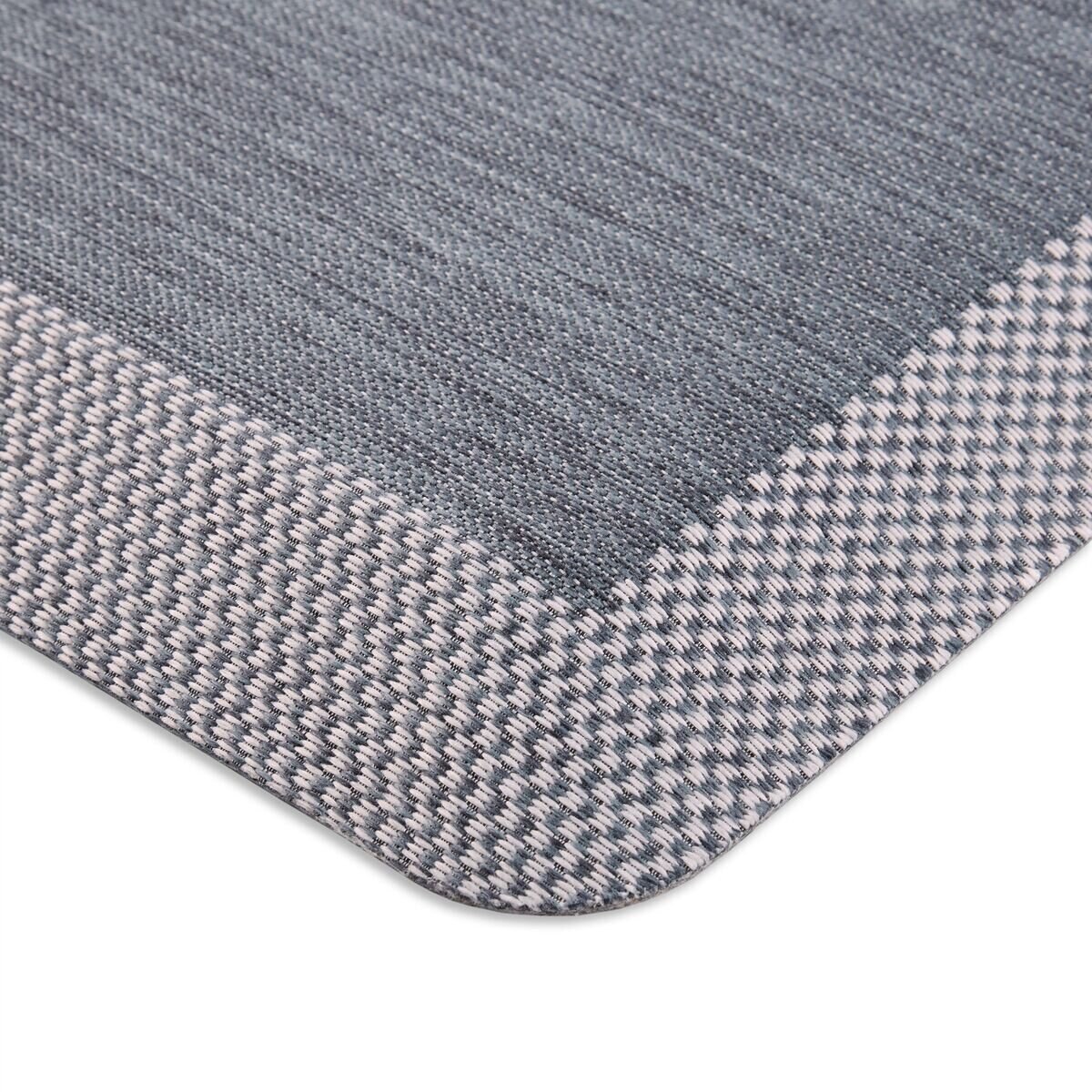 マーサ スチュワート キッチンマット 50 x 99cm ブルー