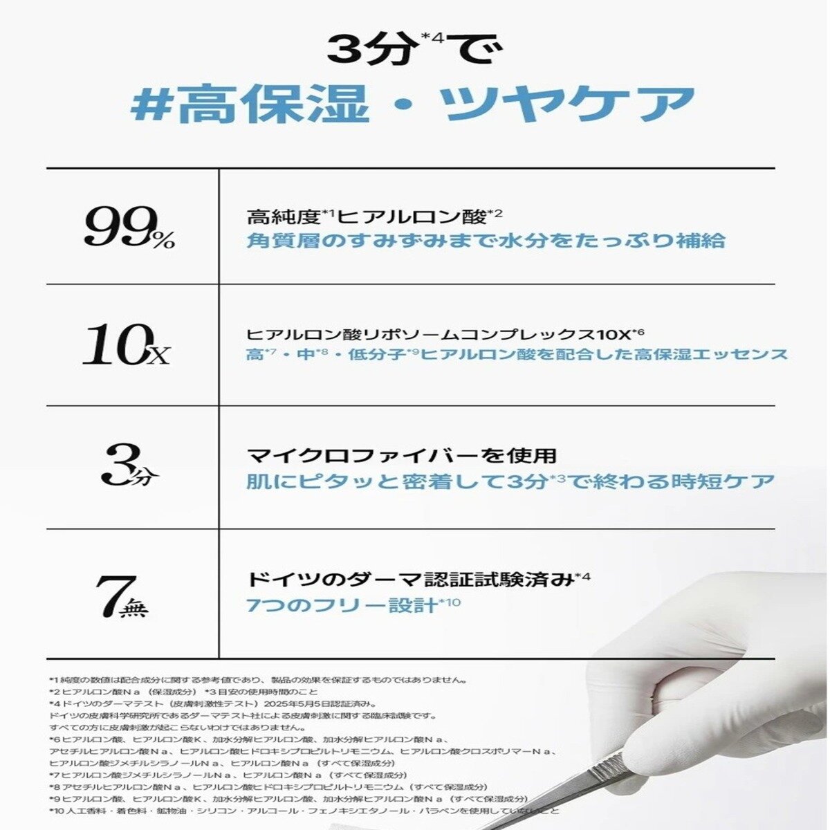 MEDIHEAL (メディヒール) 3ミニッツ マスク 7P ヒアルロン酸 MEDIHEAL (メディヒール) 3ミニッツ マスク 7P ヒアルロン酸