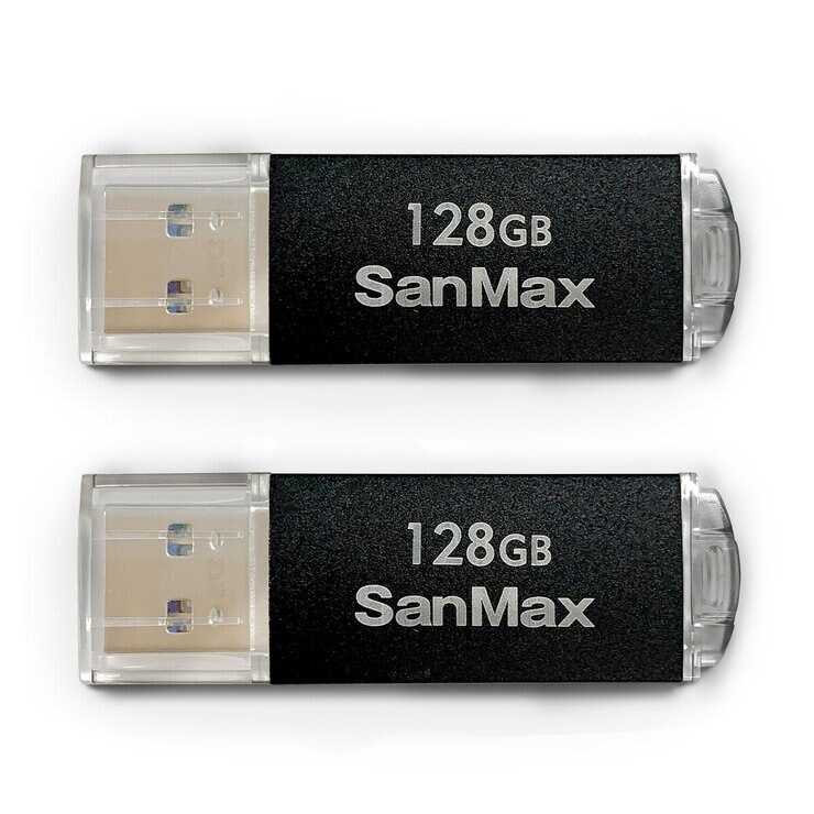 サンマックス USB3.0 128GB 2個セット サンマックス USB3.0 128GB 2個セット