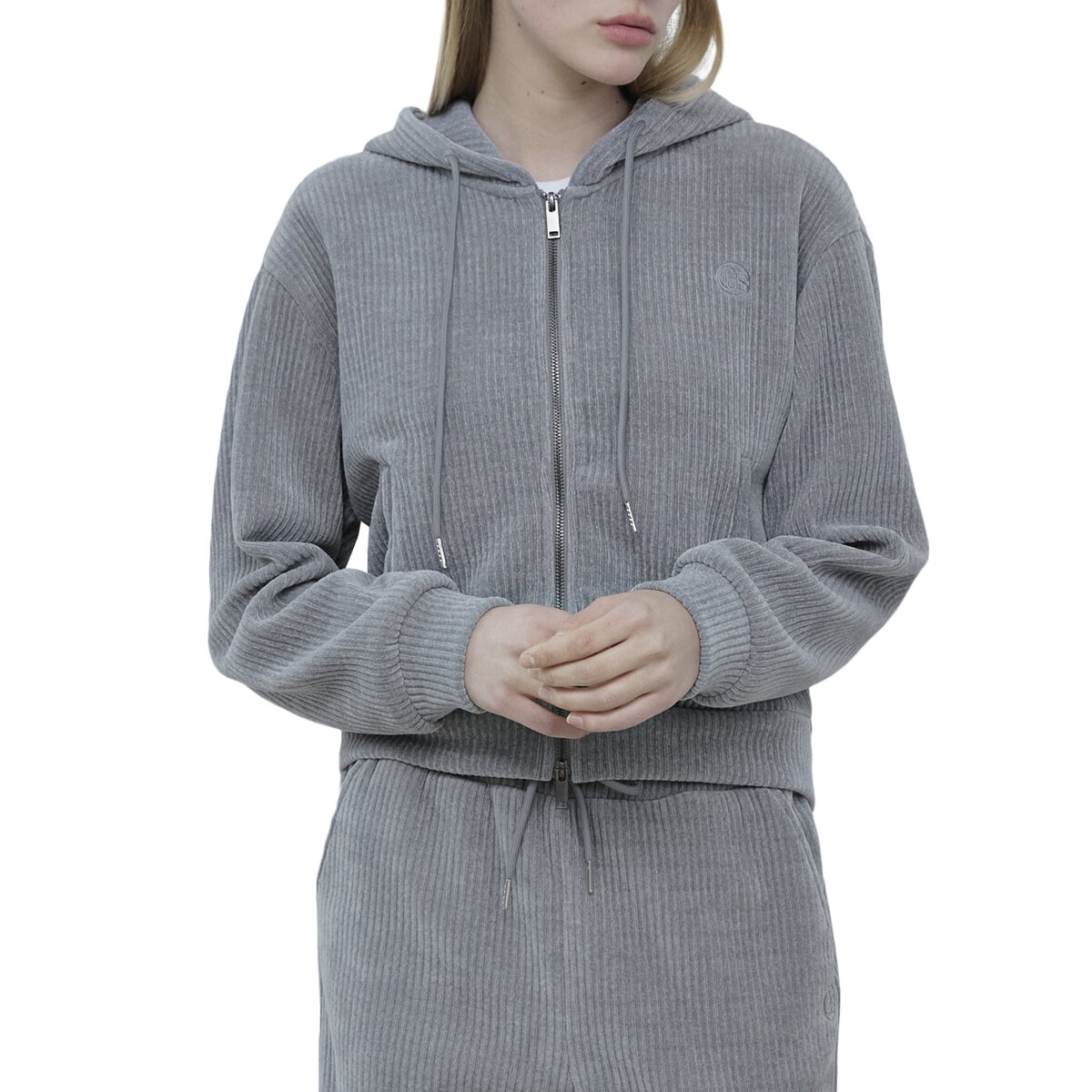 コーズコンバイン レディース コーデュロイパーカー