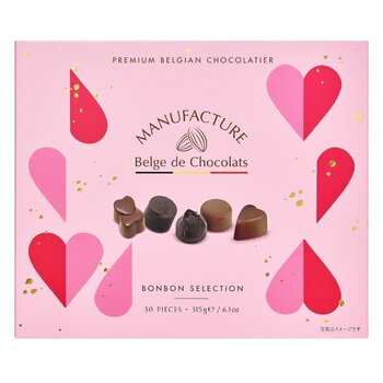 ベルジャン チョコレート ハート アソートメント 30粒入