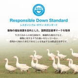 羽毛合い掛け布団 ナチュラルグースダウン95％ ダブル