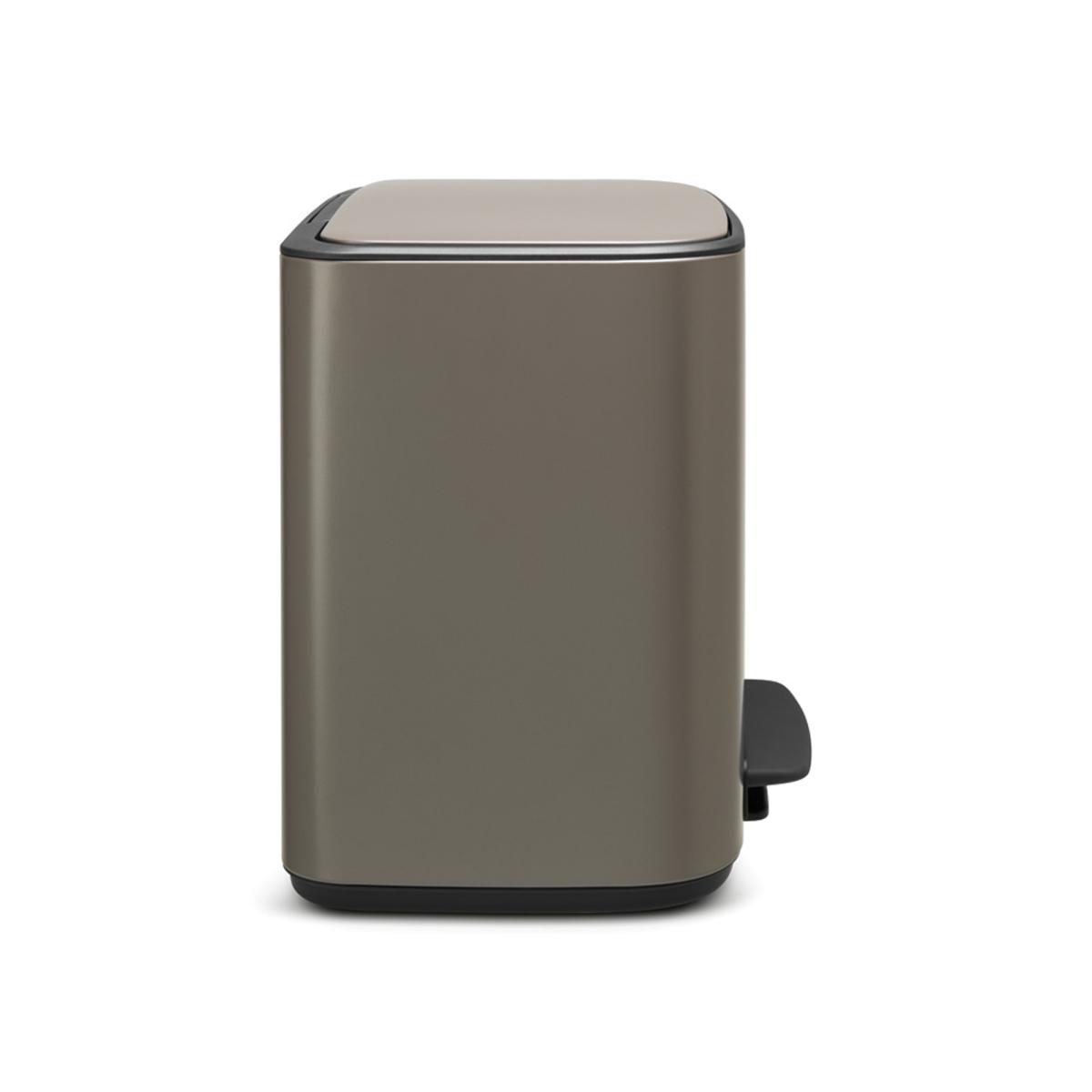 ブラバンシア ペダル式ごみ箱 11+23L 2分別 プラチナ 121203