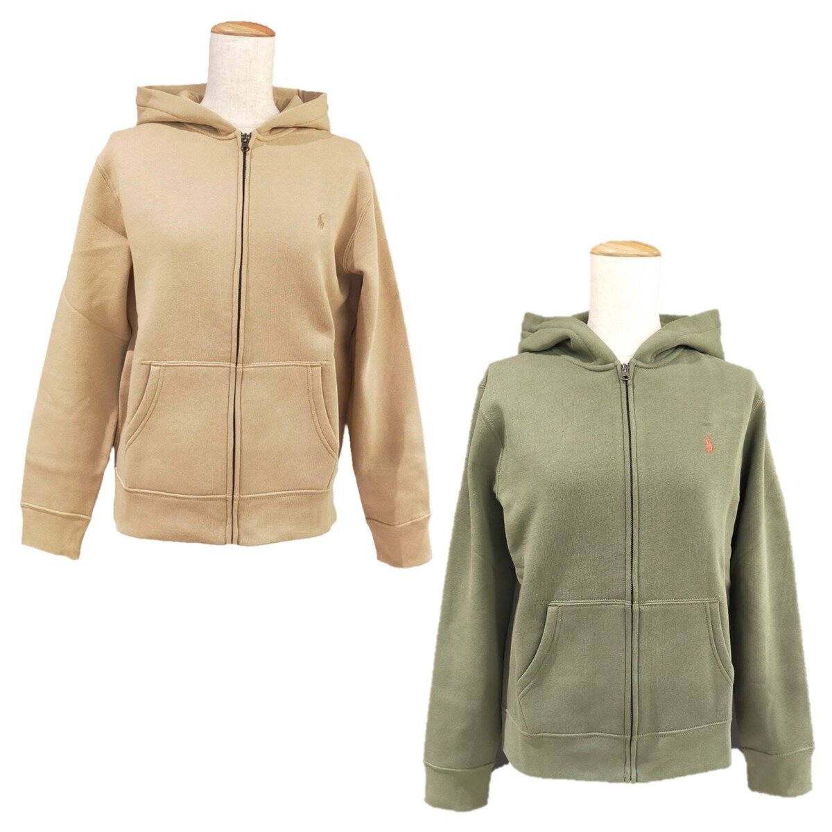 ポロ ラルフローレン キッズ フリース フルジップ パーカー