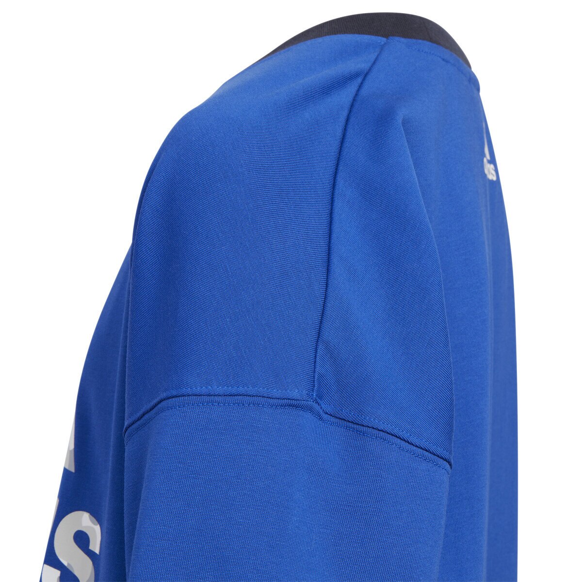 アディダス　キッズ　ロゴ長袖Tシャツ　チームロイヤルブルー　140