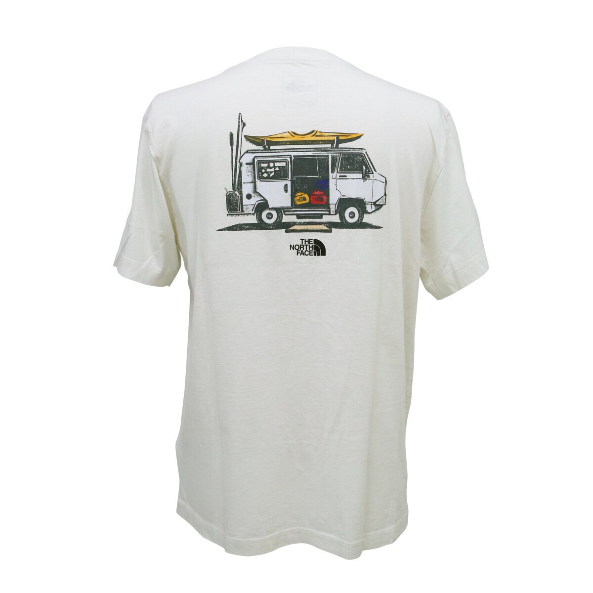 ザ ノースフェイス メンズ エボリューション バン ライフ 半袖 Tシャツ ホワイト XL