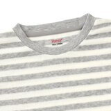 ヘインズ ウィメンズ ラウンジウェアセット グレー/ホワイト M