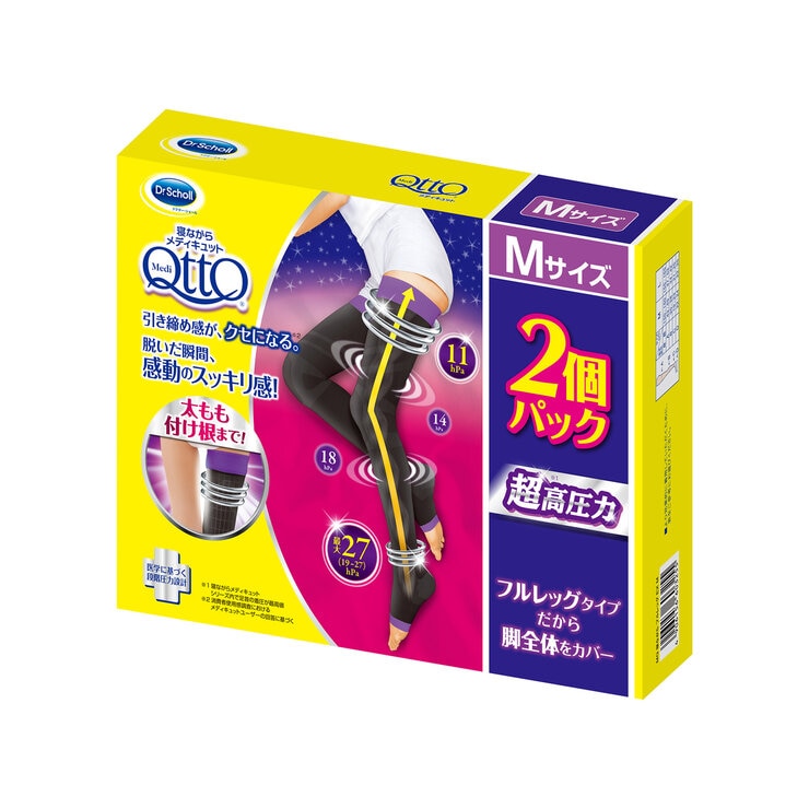 寝ながらメディキュット フルレッグ EX / Mサイズ 2個パック 寝ながらメディキュット フルレッグ EX / Mサイズ 2個パック