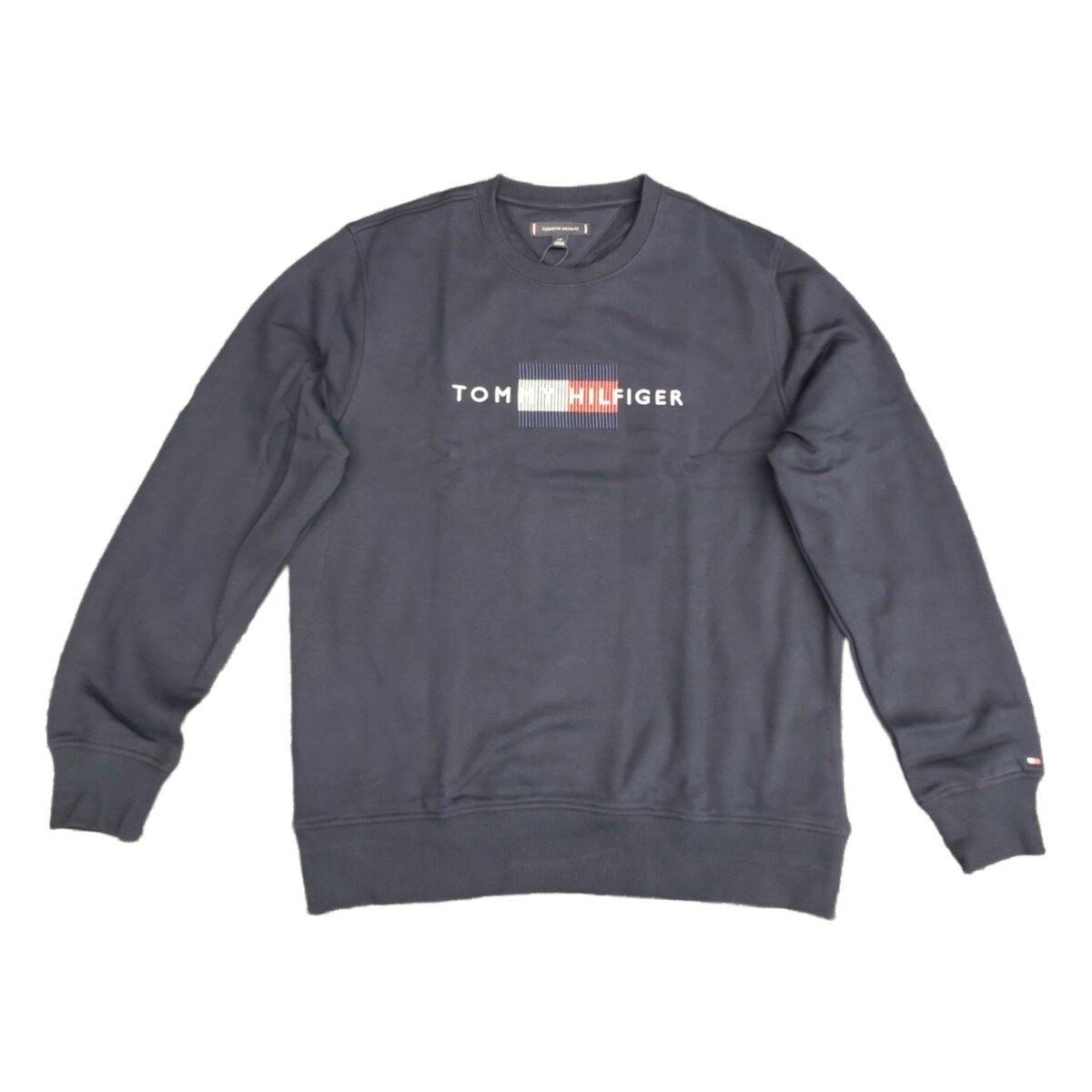 トミーヒルフィガー メンズ スウェットシャツ ネイビー XL