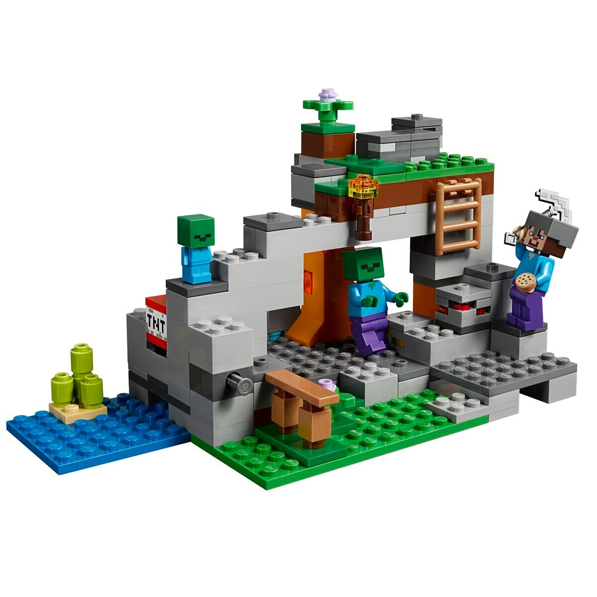 レゴ マインクラフト ゾンビの洞くつ