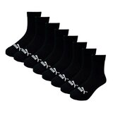 プーマ キッズ クルーソックス 8足組 ブラック 21-23cm
