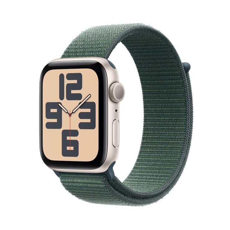 Apple Watch SE（第2世代・GPSモデル）- 44mmスターライトアルミニウムケース