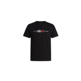 トミーヒルフィガー メンズ 半袖 Tシャツ ブラック M