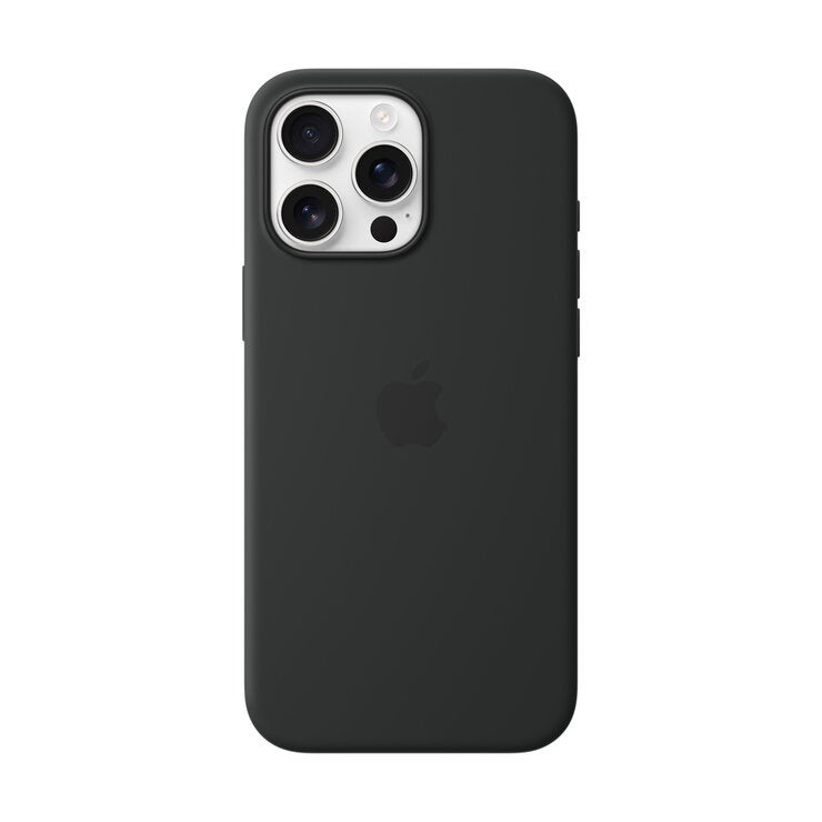 MagSafe対応iPhone 16 Pro Maxシリコーンケース - ブラック