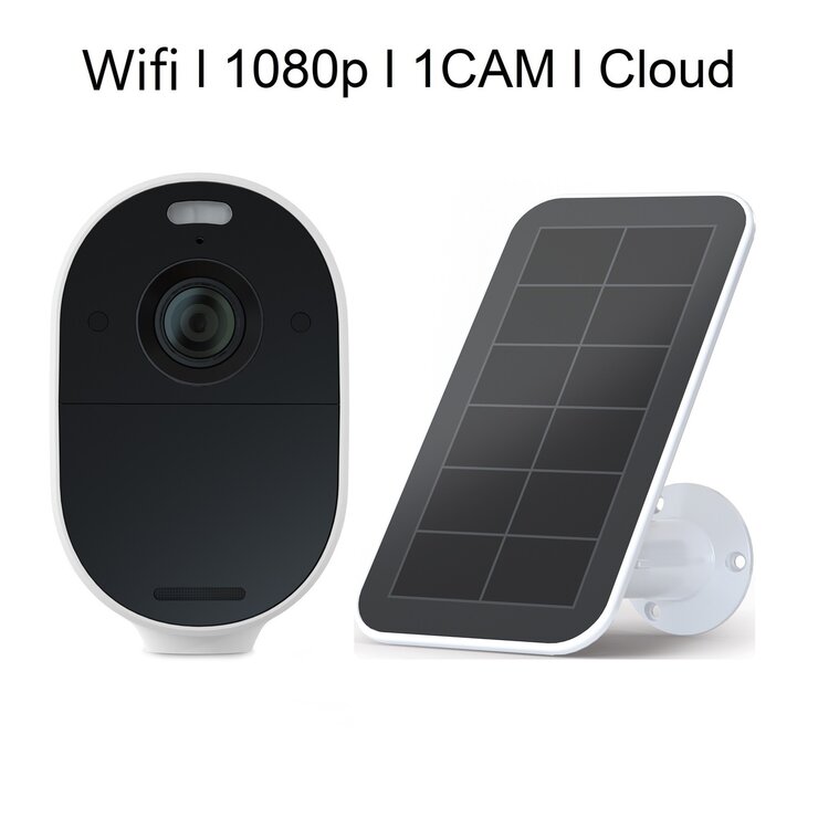 Arlo エッセンシャルスポットカメラ+ソーラーパネルバンドル VMC2030-SPBNDL Arlo エッセンシャルスポットカメラ+ソーラーパネルバンドル VMC2030-SPBNDL