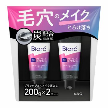ビオレ おうちdeエステ ブラックジェルメイク落とし 200g x 2