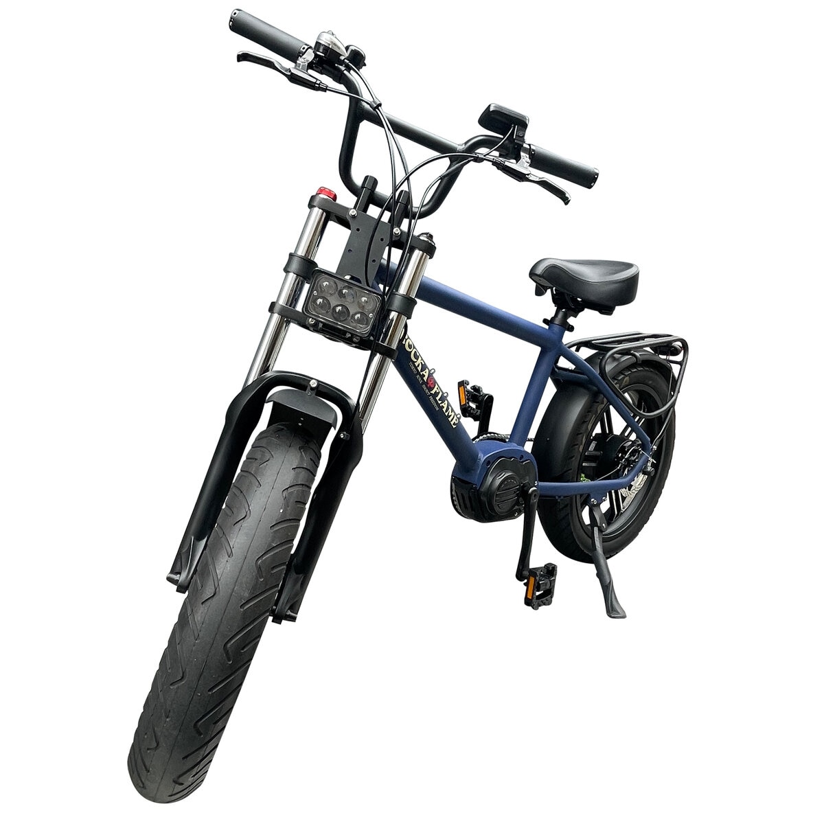 ROCKA FLAME 20インチ 電動アシスト ファットバイク HAYATE ネイビー