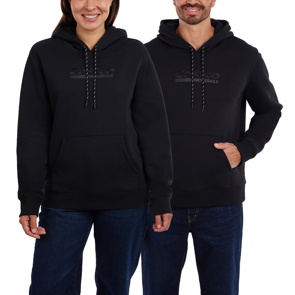 カークランドシグネチャー ユニセックス ロゴ パーカー ブラック S/M カークランドシグネチャー ユニセックス ロゴ パーカー ブラック S/M