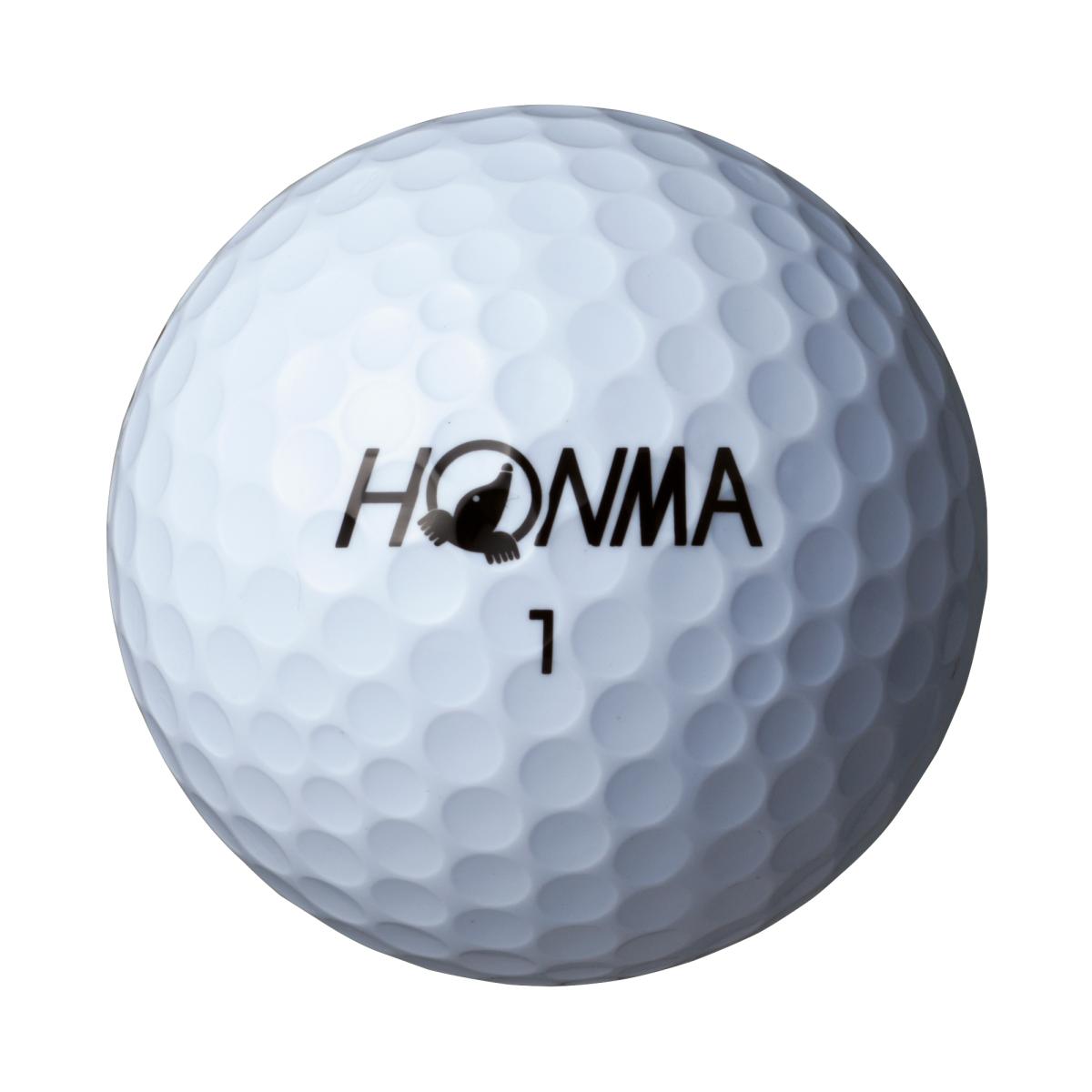 本間ゴルフ A1 ゴルフボール 2ピース構造 12個入り ホワイト