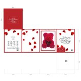 ローズベア 造花