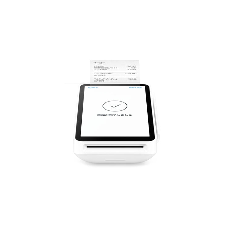 Square Terminal スクエア ターミナル プリンター内臓 Square ターミナル プリンター内蔵型 キャッシュレス決済端末