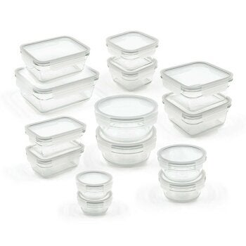 グラスロック 保存容器 28PC (蓋含む)