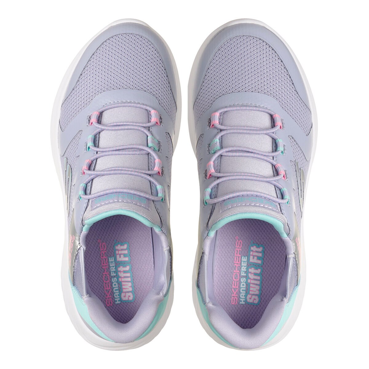 スケッチャーズ キッズ スウィフトフィット バウンダー ラベンダー 17.0cm