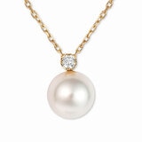 18Kイエローゴールド アコヤパール 6.5mm ネックレス