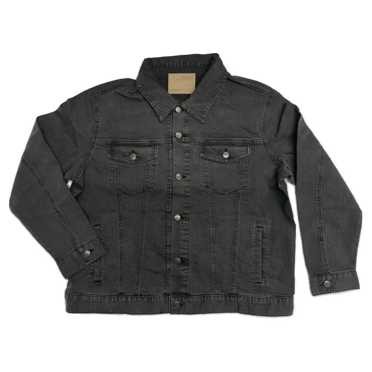 ヘインズ BIG SIZE ストレッチデニム Gジャン