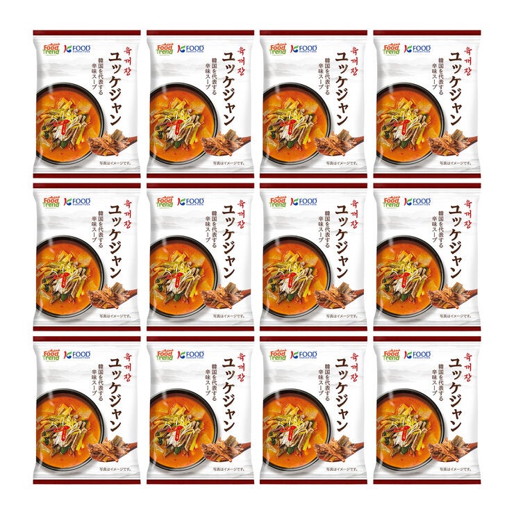 フードトレンド ユッケジャン フリーズドライスープ 10g x 12袋
