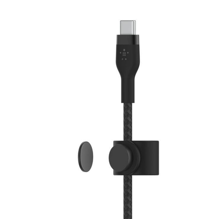 Belkin BoostCharge Pro Flex USB-C to USB-C ケーブル 60W 1m ブラック CAB011BT1MBK Belkin BoostCharge Pro Flex USB-C to USB-C ケーブル 60W 1m ブラック CAB011BT1MBK