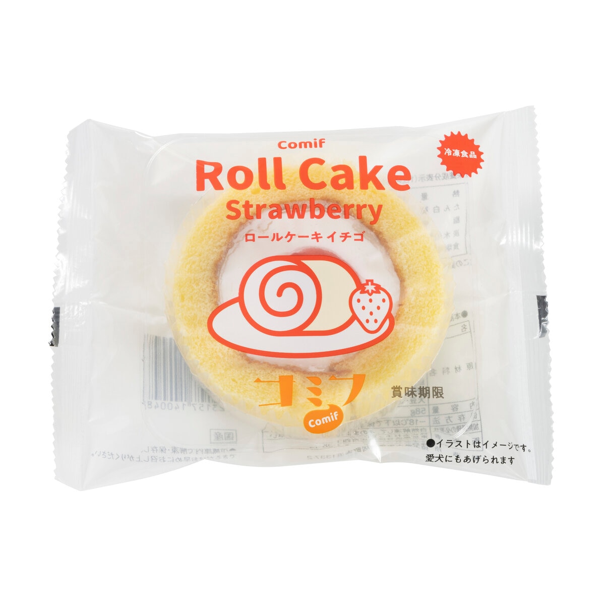 コミフ ロールケーキ イチゴセット 6個 ワンちゃんのスイーツ