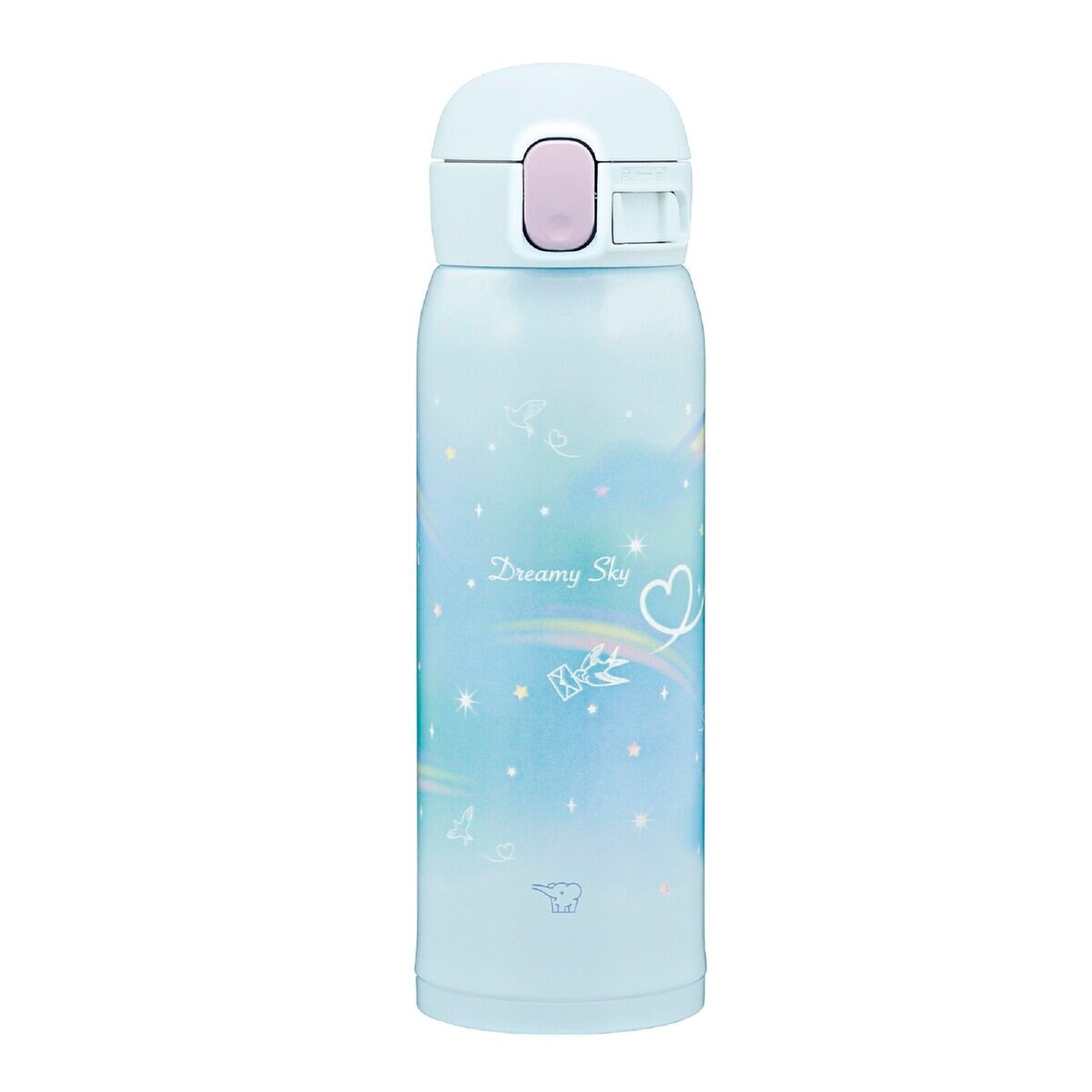 象印シームレスせん ガールズ＆ボーイズマグ 480ｍl レインボーブルー
