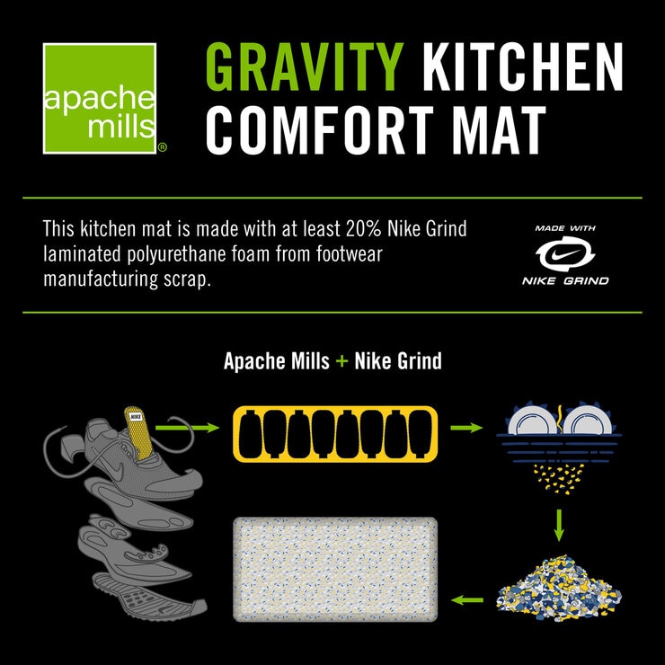 NIKE GRAVITY キッチンマット 50cm × 99cm