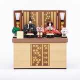 ひな人形 親王収納飾り 4M12-CS-202