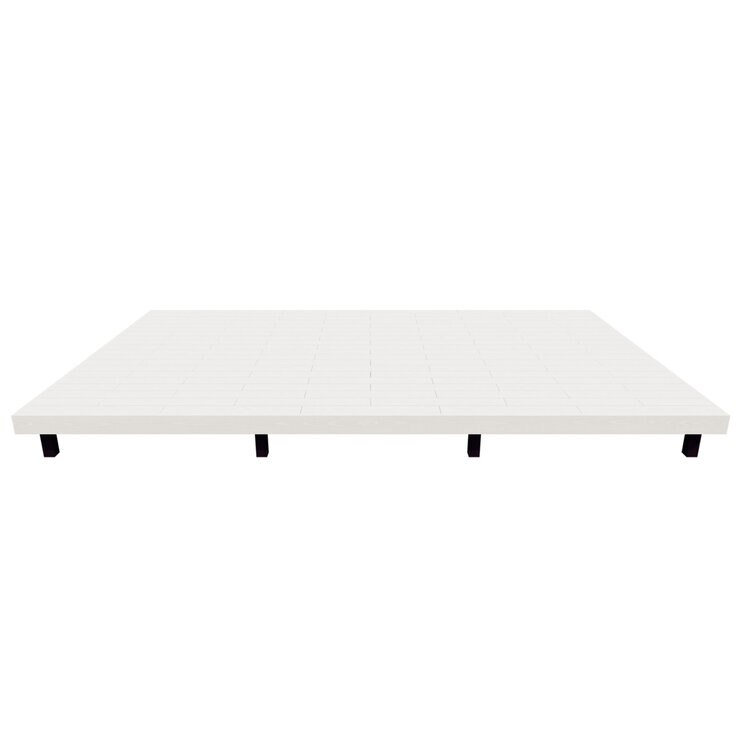 MINO 彩木 ガーデンデッキ セット W5068 x D3029 mm　ホワイト　高さ500～600mm