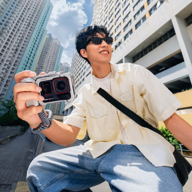 インスタ360 ACE PRO 2 ストリート撮影キット ムーンライト・シルバー