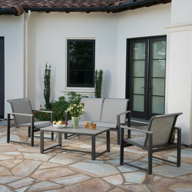 サンヴィラ Helio 屋外用家具 4点セット