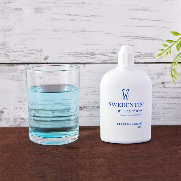 SWEDENTIS オーラルブルー 薬用マウスウォッシュ 100mL クロルヘキシジン配合 SWEDENTIS オーラルブルー 薬用マウスウォッシュ 100mL クロルヘキシジン配合