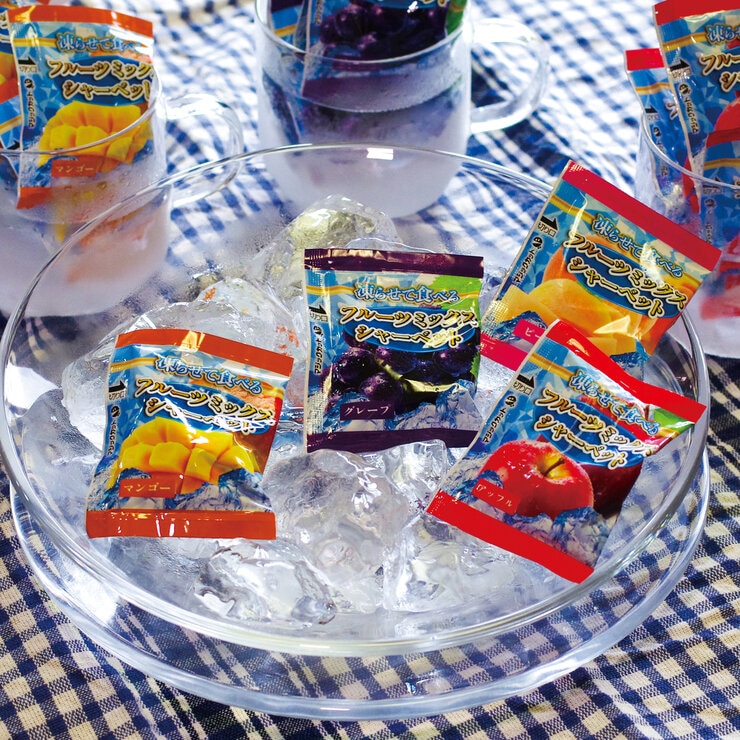 フルーツミックスシャーベット 1440g 80個