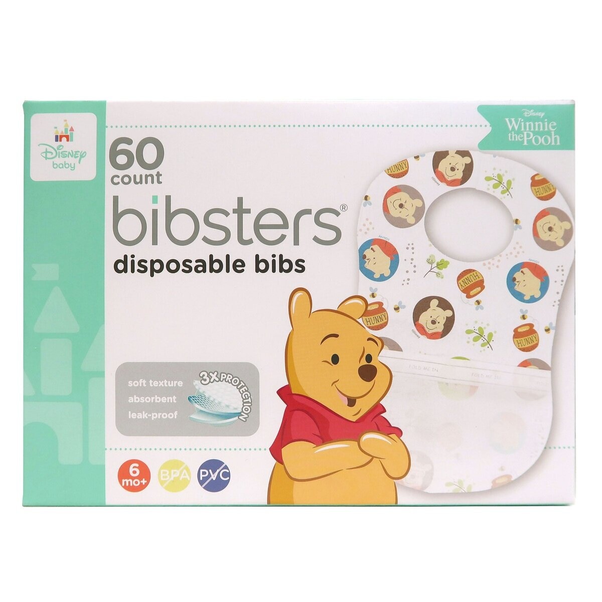 ディズニービブスター 使い捨てエプロン60枚入り プー