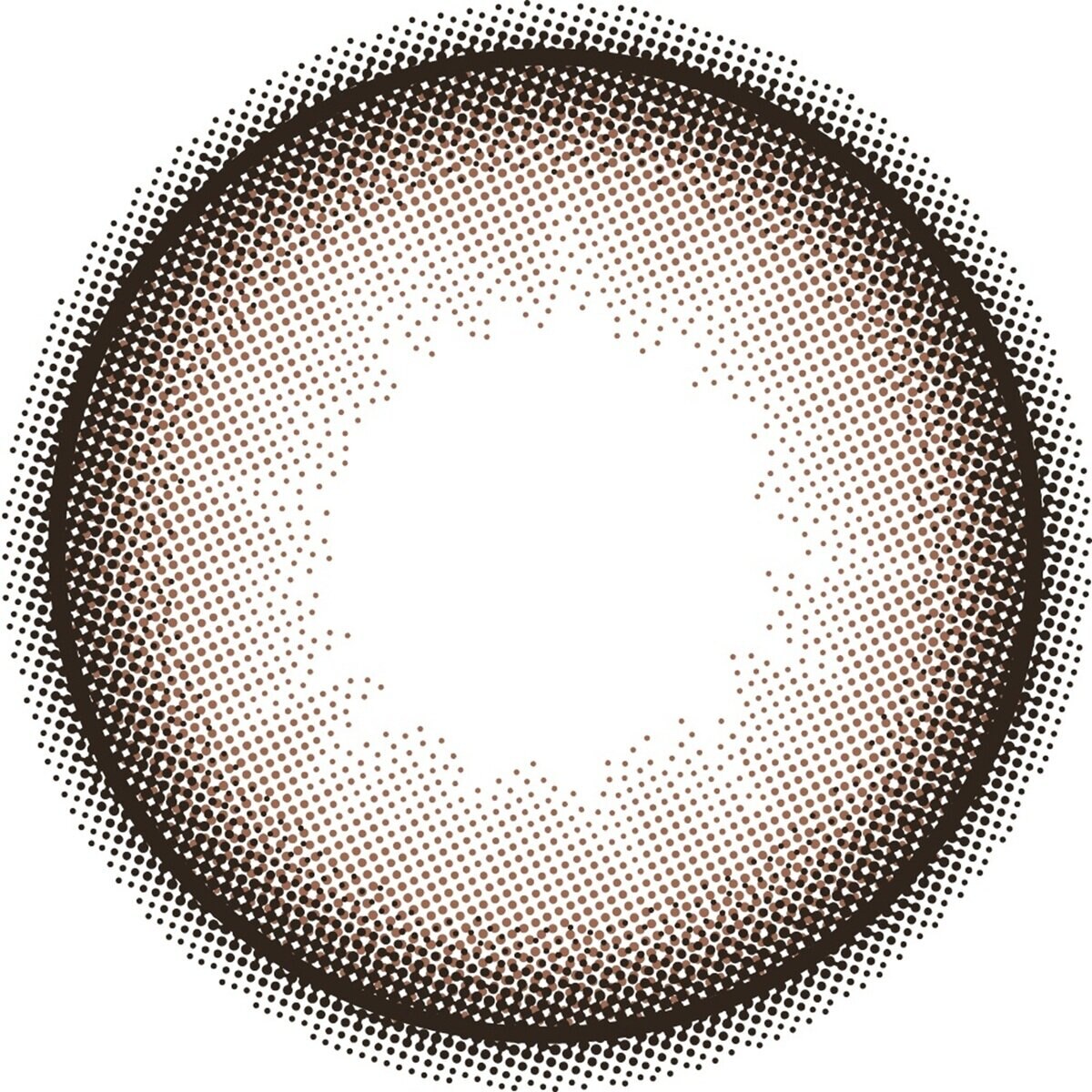 シャプン ワンデー きらゆめブラウン 10枚入り 齊藤なぎさイメージモデルカラコン 度なし (±0.00)