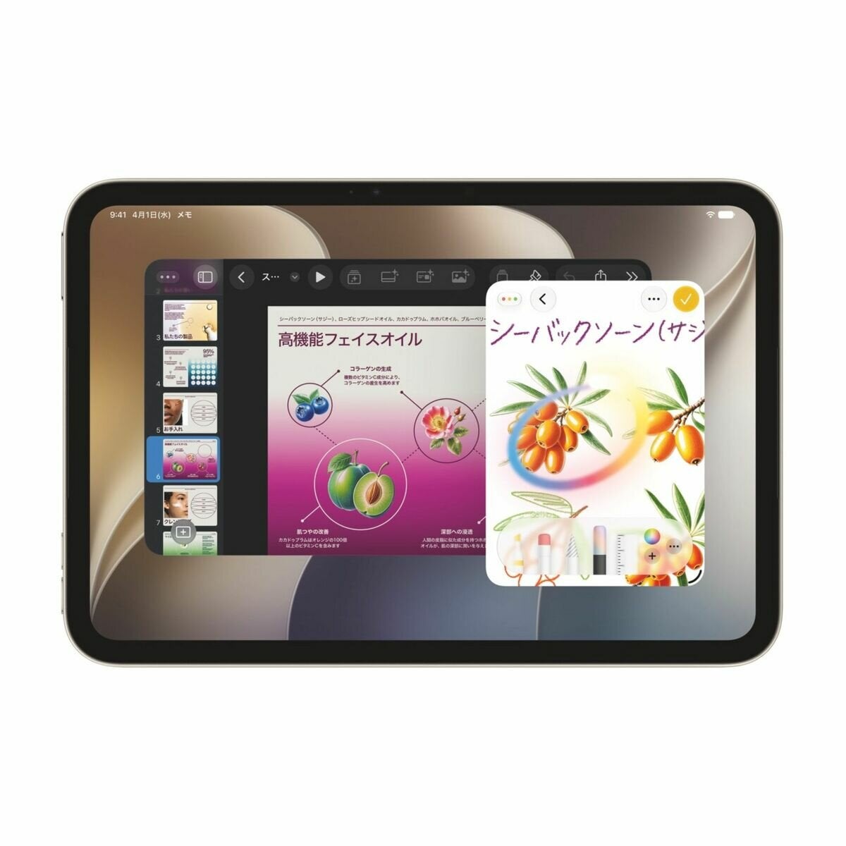 iPad mini (A20 Pro) Wi-Fiモデル 256GB（標準ガラス搭載）- ミッドナイト